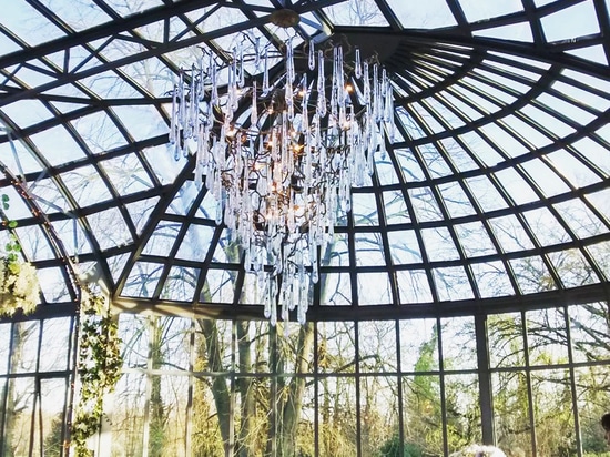 Eleganz und majestätische Ansichten in Chateau de Ruisbroek, Belgien