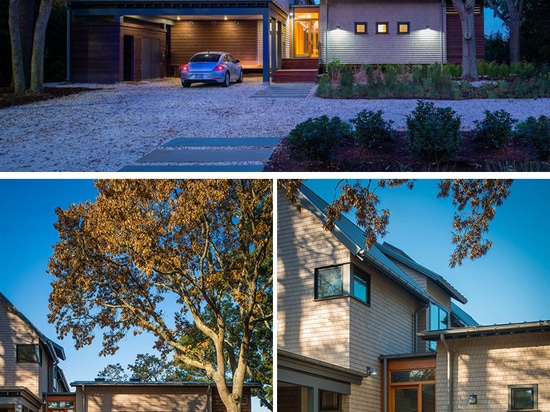 Ein neues Haus auf der Intracoastal Wasserstraße durch Gardner Architects