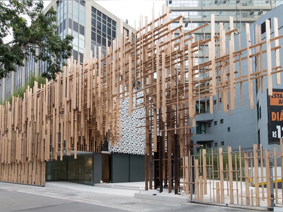 kengo kuma-entworfene Kulturmitte im são Paulo ist der erste Vorposten Japan-Hauses