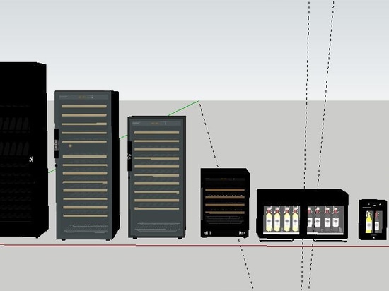 EuroCave-Produkt auf Sketchup