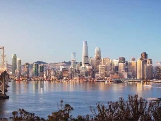 Fördern Sie + Partner bricht Boden auf bedeutendem Durchfahrt-orientiertem Projekt in im Stadtzentrum gelegenem San Francisco