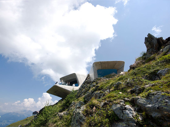 Messner Gebirgsmuseum in Südtirol durch Architekten Zahahadid