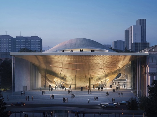 zaha hadid Architekten, zum des soundwave-inspirierten philharmonischen Konzertsaals in Russland zu errichten