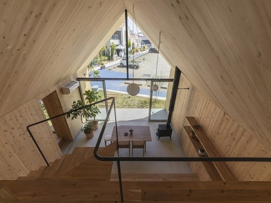 der Fujisan-Architektenstudio benutzt CLT-Holz für Fertigwohnung in Japan