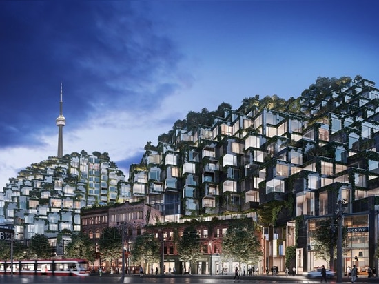 bjarke ingels Gruppe deckt neue Bilder von KÖNIG Toronto auf