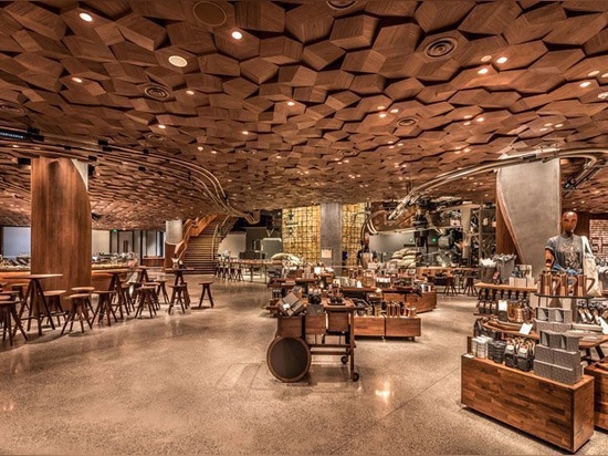 kengo kuma entwirft ein Starbucks-Reserve roastery für Tokyo