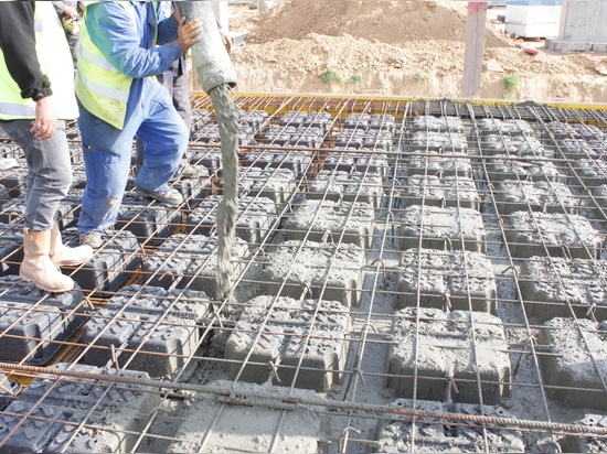 Der U-Stiefel Beton® von Daliform-Gruppe für das Mall von Sousse – Tunesien