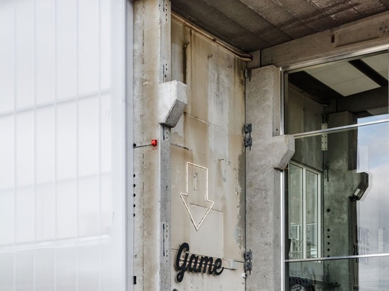 EFFEKT wandelt freie Windmühlenfabrik in Innenstreetscape und in skatepark um