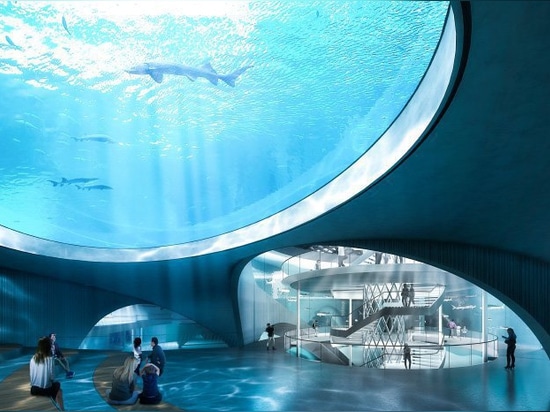 ennead Architektenplan-Naturreservat mit einem allgemeinen Aquarium im Porzellan