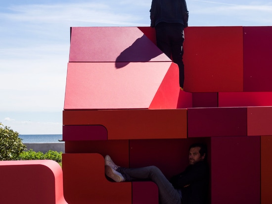 Bjarke Ingels und Simon Frommenwiler bauen Puzzlehaus in Kopenhagen