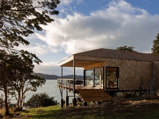 Chilenisches Patagonien: ein Haus am See