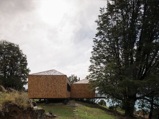 Chilenisches Patagonien: ein Haus am See