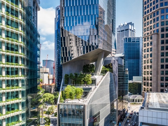 Der von der KPF entworfene Turm in Singapur fördert den "nachhaltigen Städtebau"