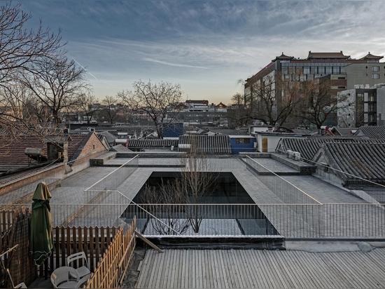 Eine traditionelle chinesische Hutong-Verbindung wird für das 21. Jahrhundert neu konzipiert