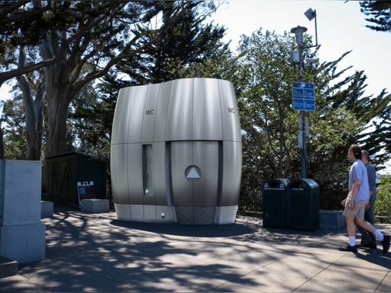 High-Tech-Toiletten in San Francisco können Regenwasser zur Wiederverwendung recyceln