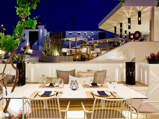 Restaurant in Santorini-Insel - Griechenland