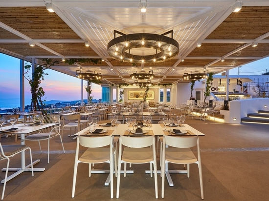 Restaurant in Santorini-Insel - Griechenland