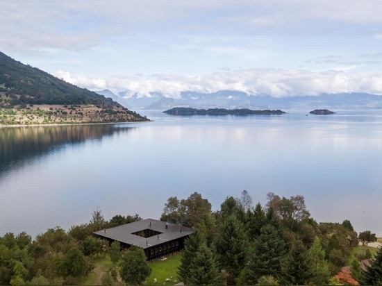 Ein Familienrefugium in Chile ist ganz aus Holz gebaut