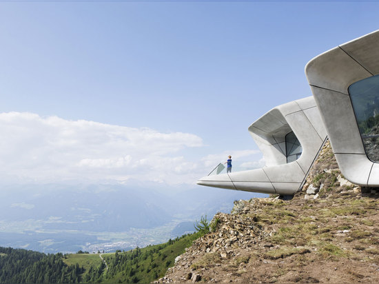 Zaha Hadid Architekten, Messner Gebirgsmuseum Corones, Südtirol, Italien. Foto © Werner Huthmacher