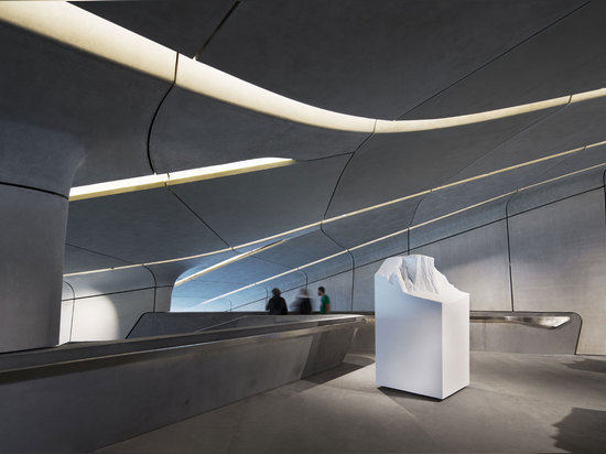 Zaha Hadid Architekten, Messner Gebirgsmuseum Corones, Südtirol, Italien. Foto © Werner Huthmacher