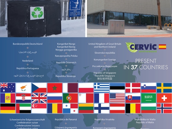 Cervic Environment, das führende spanische Unternehmen für Recycling-Behälter, feiert den Welt-Recycling-Tag auf 5 Kontinenten