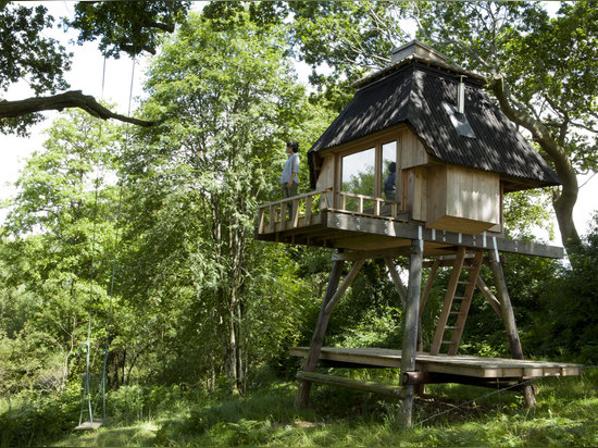 Nozomi Nakabayashi, Hütte auf Stelzen, Dorset, Vereinigtes Königreich