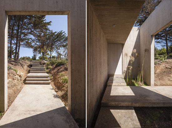 Felipe Assadi und Francisca Pulido, Casa Bahia Azul, Los Vilos, Chile