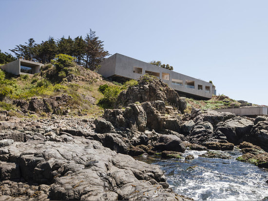 Felipe Assadi und Francisca Pulido, Casa Bahia Azul, Los Vilos, Chile