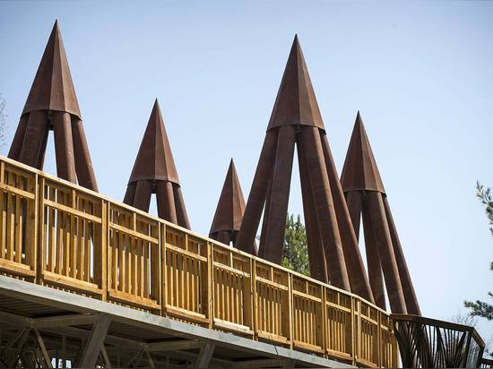 Linearscape Architektur, wilder Weg, Adirondacks, Zustand von New York