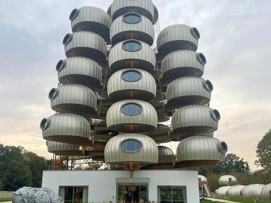 Das Hotel " L'Essenciel " Domaine le Château des Pères, in Piré-Chancé (Frankreich)