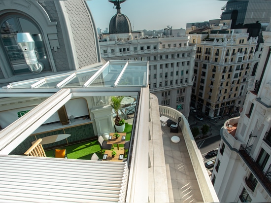 KE für die Rooftop Terrasse des Hyatt Centric Gran Vía Madrid