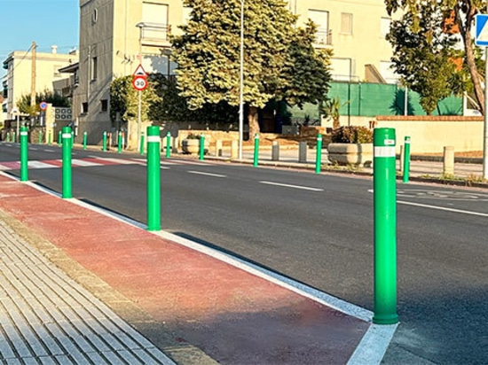 Flexibler Poller A-Blen in Masnou, Barcelona