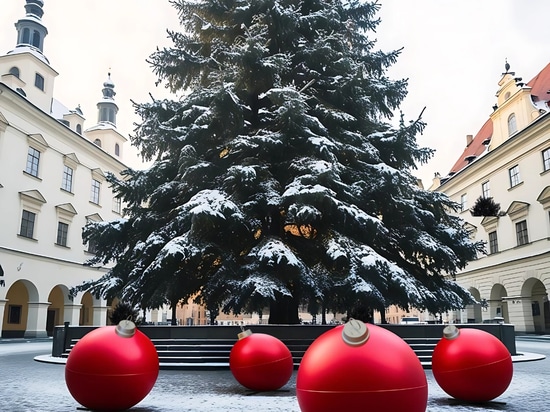 Eine neue Ära in der städtischen Weihnachtsdekoration - Ornamente aus Polyethylen!