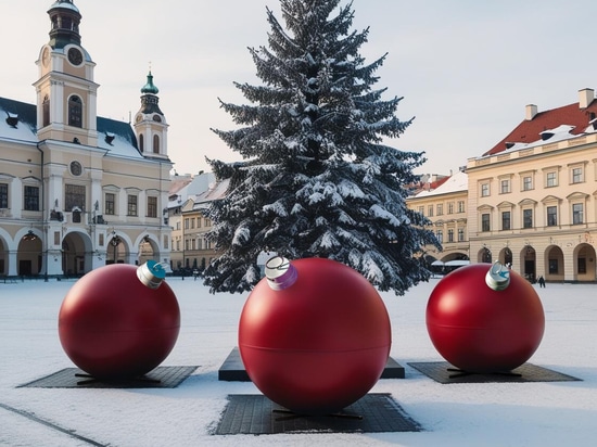 Eine neue Ära in der städtischen Weihnachtsdekoration - Ornamente aus Polyethylen!