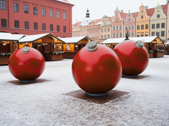 Eine neue Ära in der städtischen Weihnachtsdekoration - Ornamente aus Polyethylen!