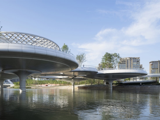 Chengdu Jiaozi Fußgängerbrücke / China Southwest Architectural Design and Research Institute