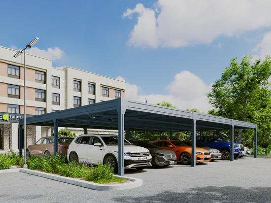 Der tertiäre Solar-Carport