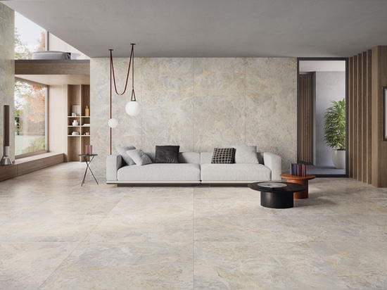 Ceramiche Keope präsentiert Versilia, die von den kostbaren italienischen Marmoren inspirierte Serie