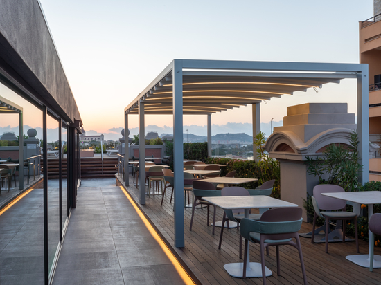 Das maßgeschneiderte KE-Projekt für das 5-Sterne Rooftop Experience im Palazzo Tirso im Zentrum von Cagliari