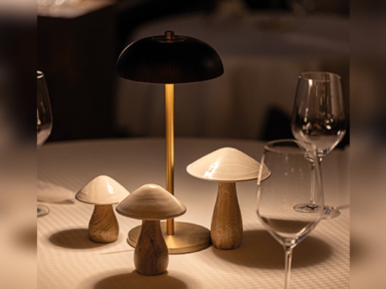 Bolacha-Lampe im Michelin-Sternerestaurant Lamartine