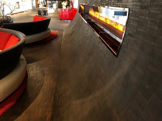 Safretti 6 Meter Kamin im Miele Experience Center