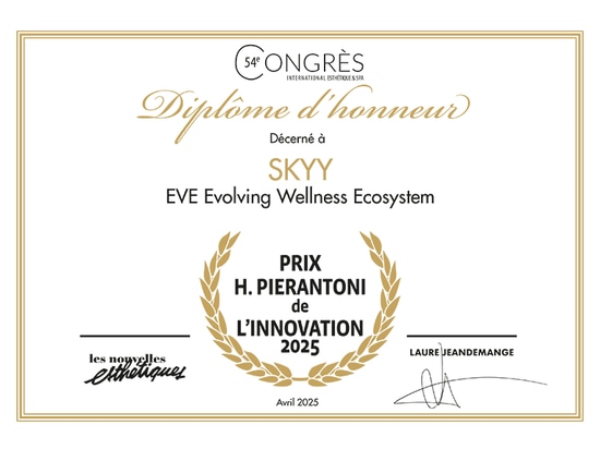 SKYY gewinnt den Pierantoni-Innovationspreis für sein sich entwickelndes Wellness-Ökosystem