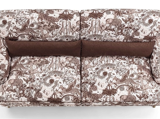 Gestalten Sie das Cesare Sofa mit einzigartigen Stoffen individuell