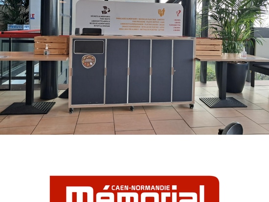 Recyclingmöbel Mallorca im Mémorial-Museum in Caen