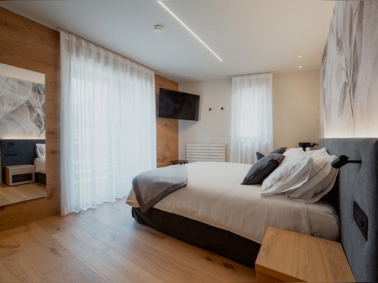 Foto des Gästezimmers copyright Mostesi Dolomites Spa Hotel