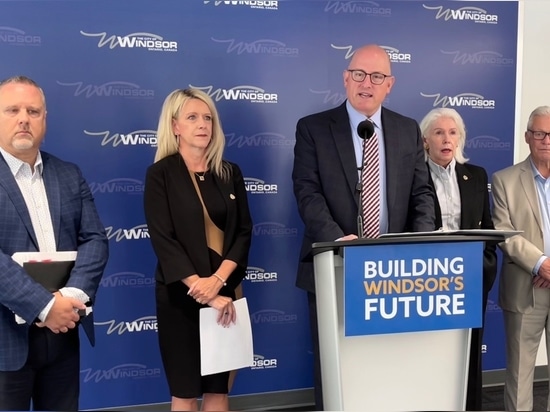 Stadt Windsor - Pressekonferenz