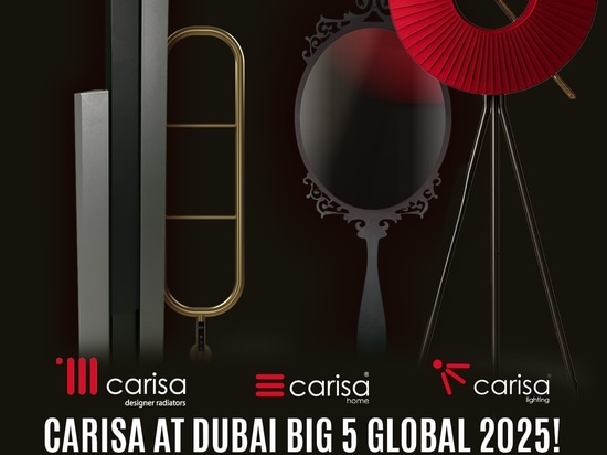 Carisa in Dubai: Präsentation innovativer Design-Heizkörper auf der globalen Bühne