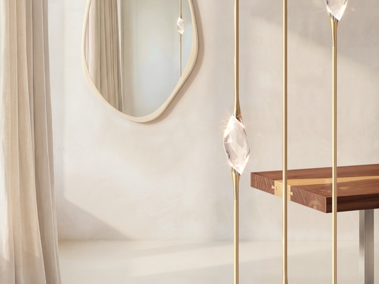 Il Pezzo 12 Floor to Ceiling_satin messing-nickel_drapery