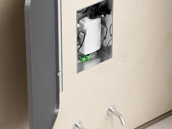 Duten T535 Unterputz-Seifen-Wasser-Modul, mit Spiegel A880