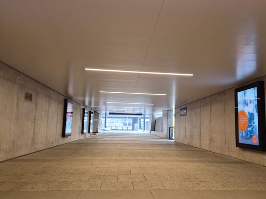 Atena Matrox Clip-in-System für den Bahnhof von Brünn